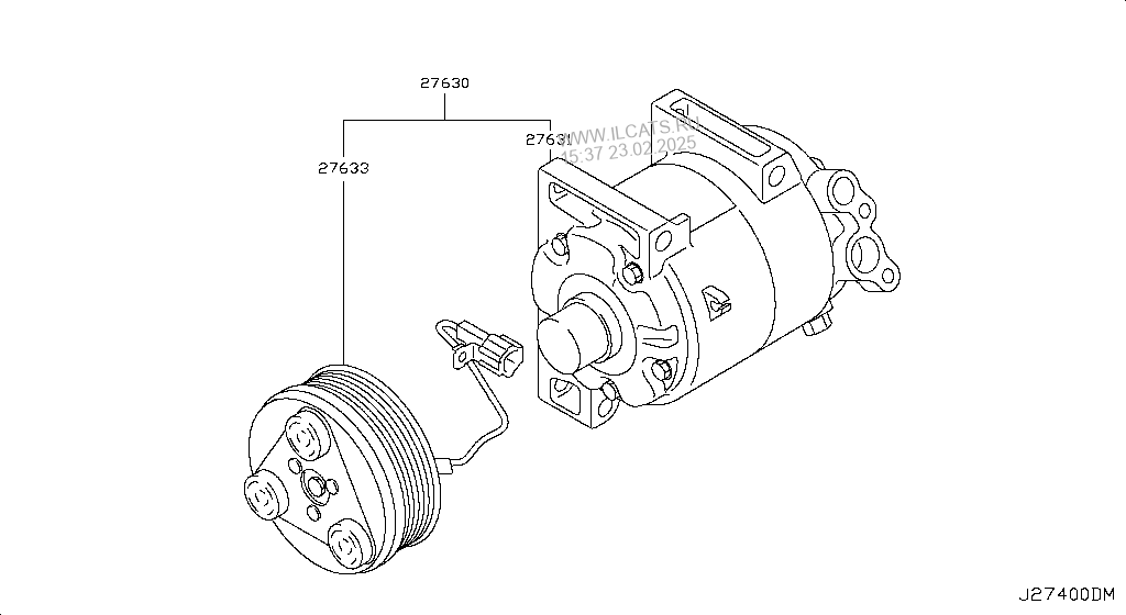 Compressor Nissan Patrol