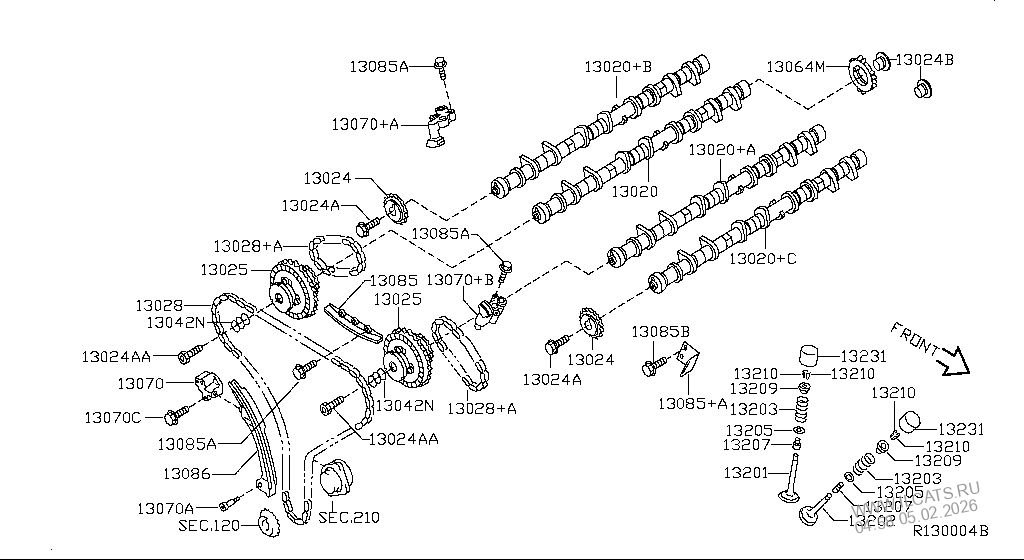 FRONT SEAT BELT NISSAN ALTIMA