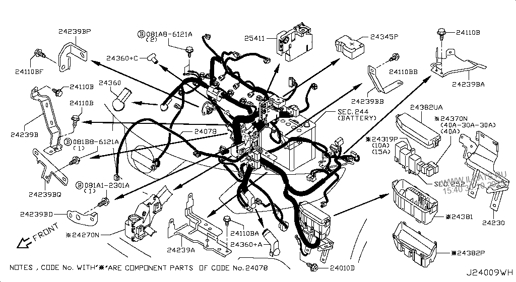 Nissan X Trail Wiring Harness Book