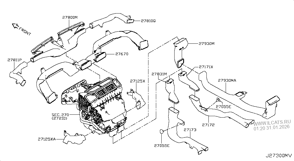 FRONT BRAKE NISSAN XTRAIL