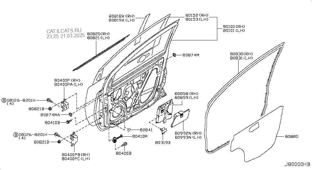 Nissan Grand Livina Parts Catalog