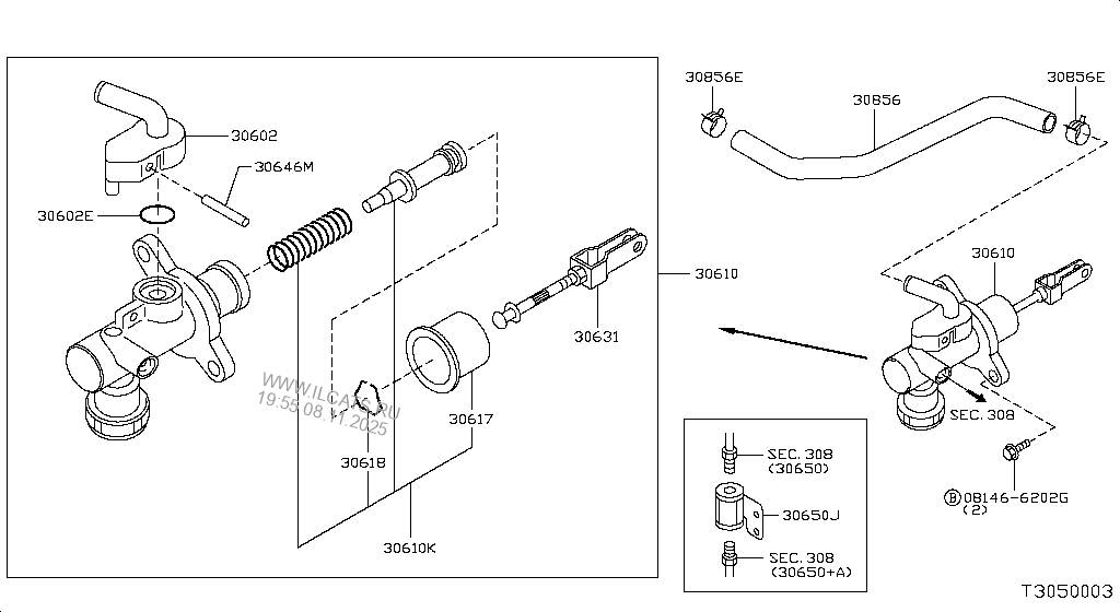 CLUTCH MASTER CYLINDER NISSAN NAVARA THI MAKE