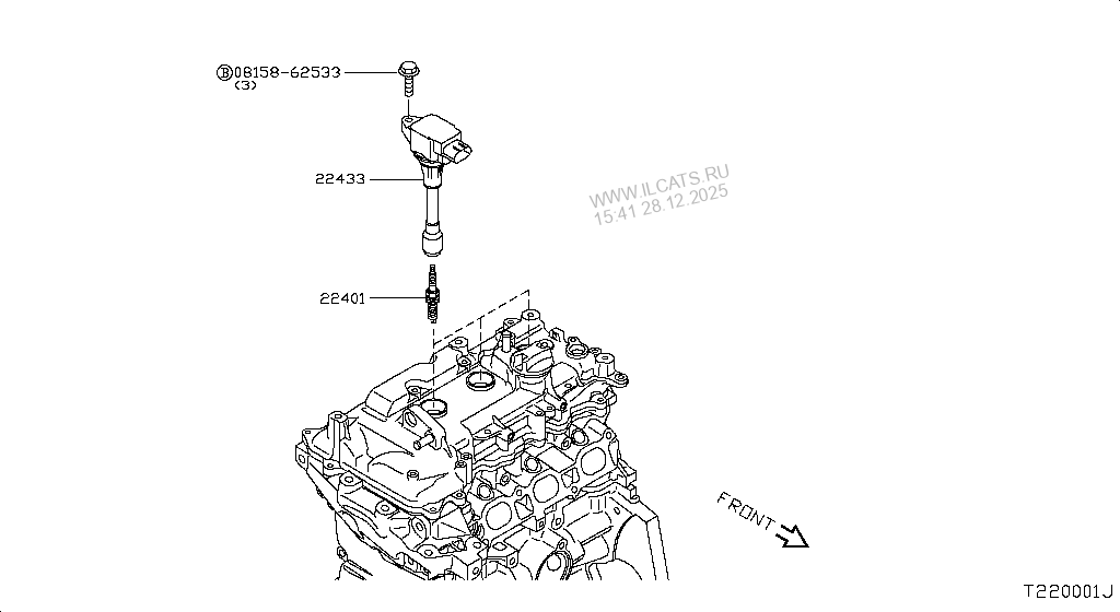 IGNITION SYSTEM NISSAN ALMERA/SUNNY TH