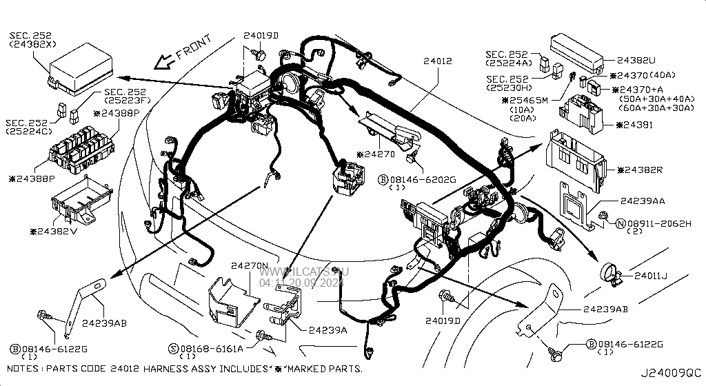 WIRING NISSAN NP300 NAVARA