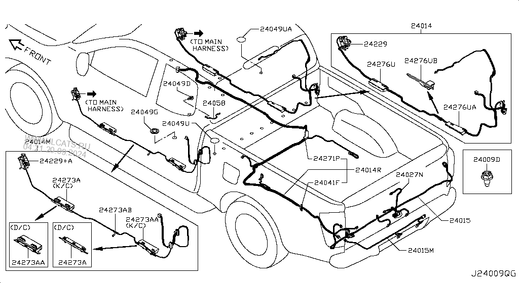 WIRING NISSAN NP300 NAVARA