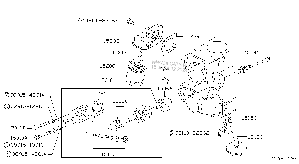 LUBRICATING SYSTEM NISSAN URVAN