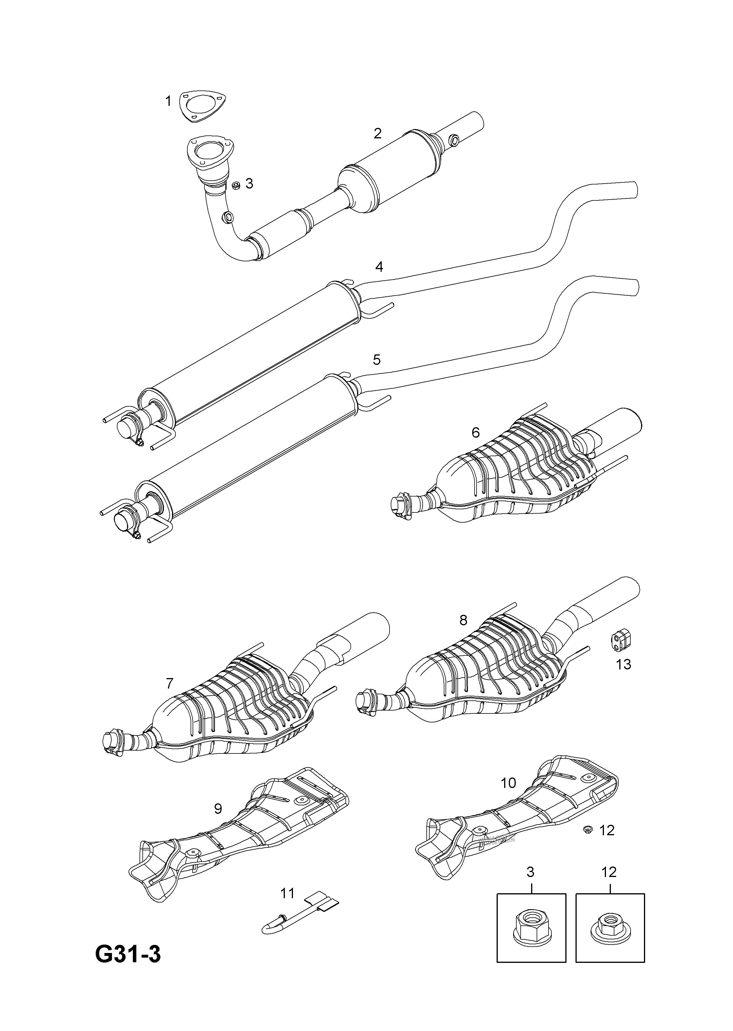 Catalog OPEL ASTRA-H