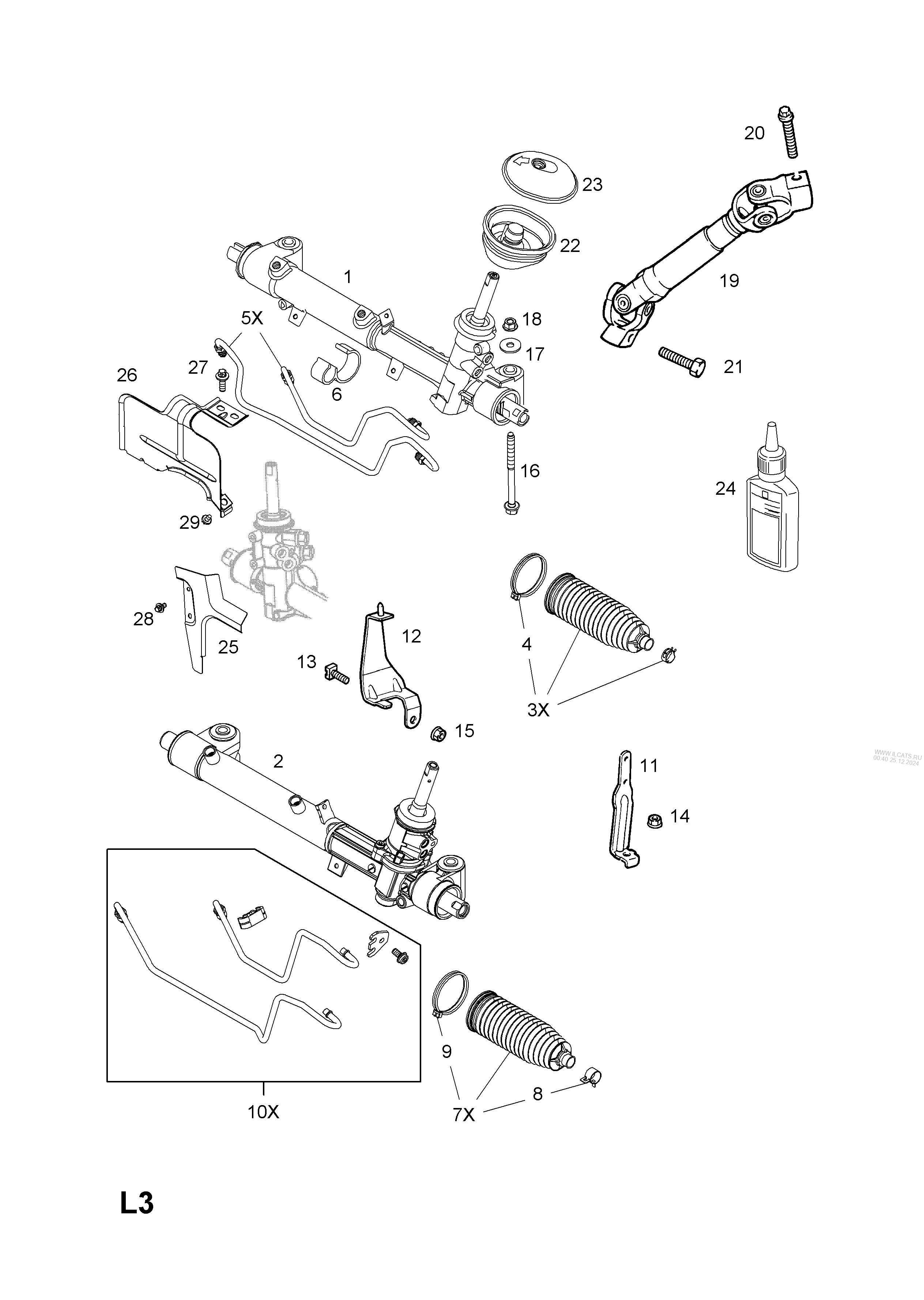 Catalog OPEL ASTRA-H