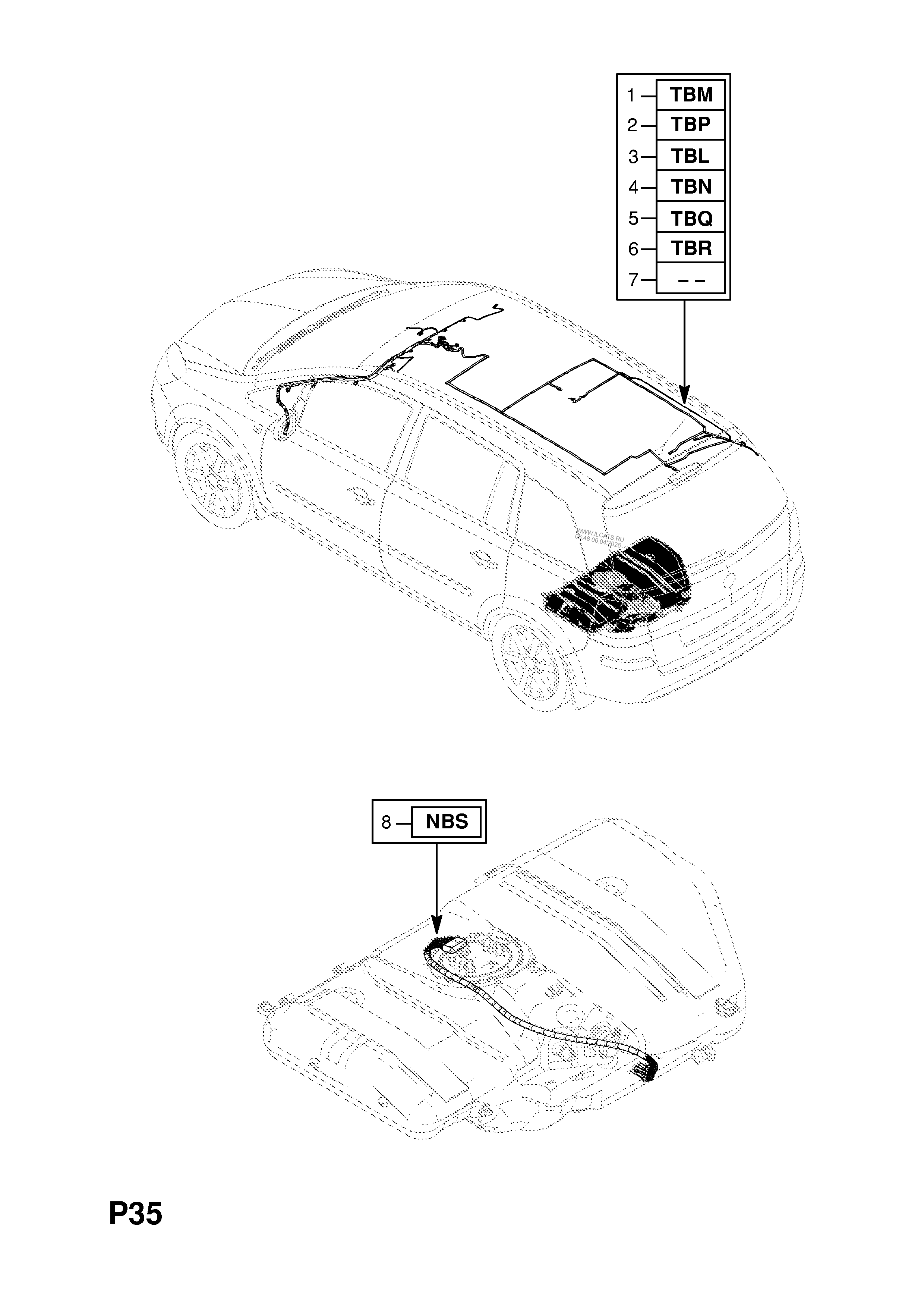 ШЛАНГ ОХЛАДИТЕЛЯ И ТРУБКИ ОХЛАЖДАЮЩЕЙ ЖИДКОСТИ OPEL ZAFIRA-B
