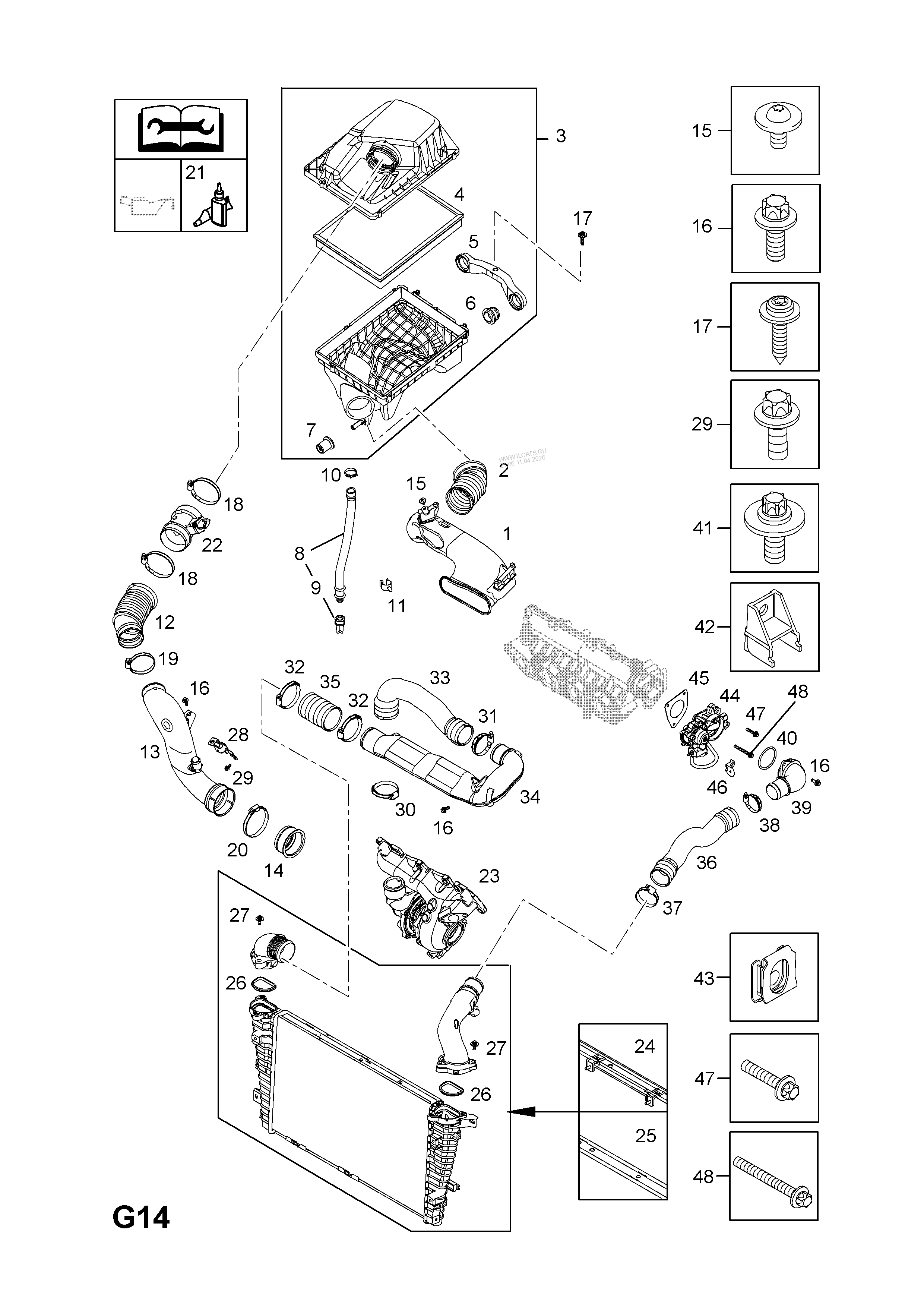 ВЫХЛОПНАЯ ТРУБА И ГЛУШИТЕЛЬ OPEL ZAFIRA-B