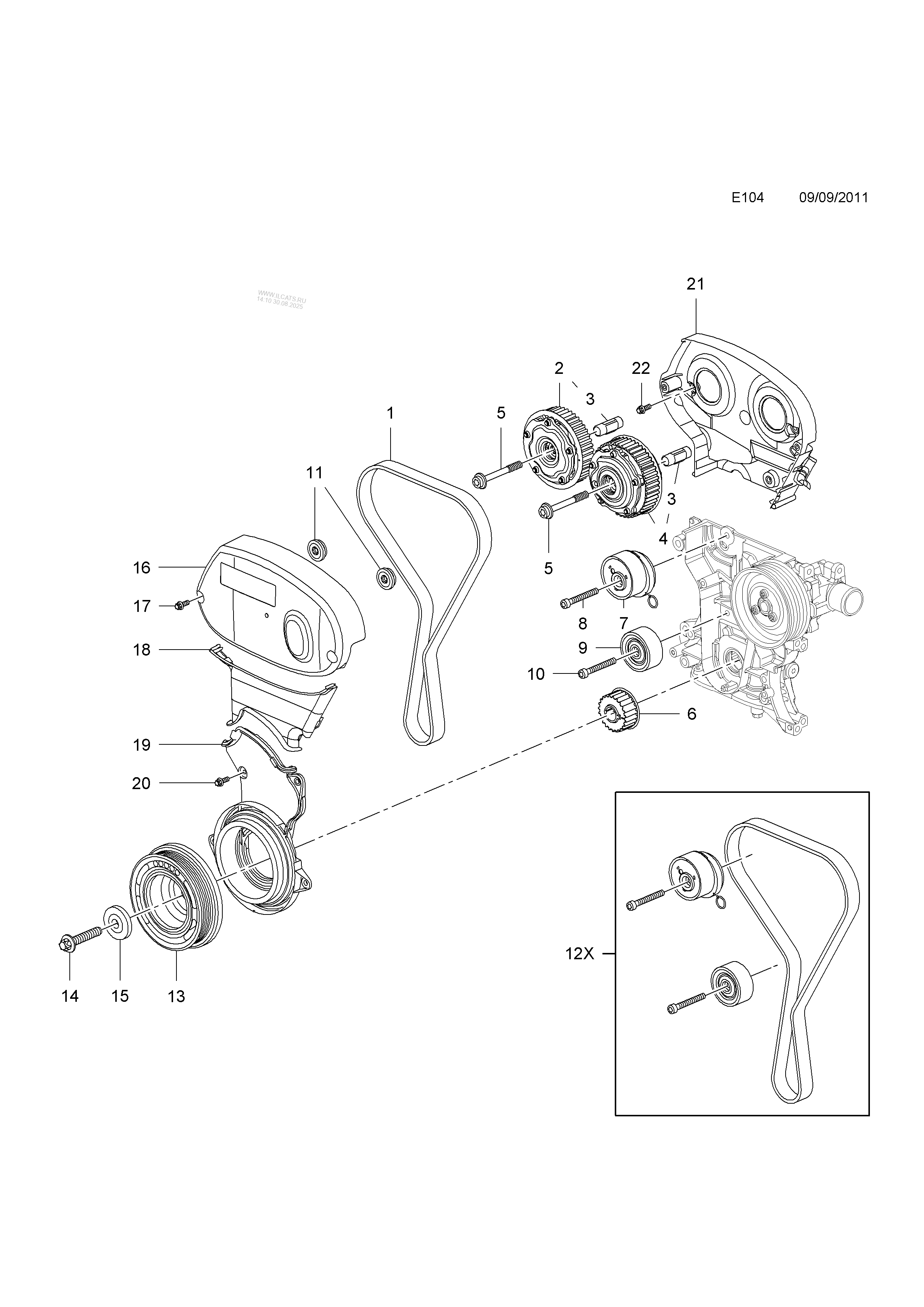 Zahnriemen Und Zahnraeder Opel Insignia