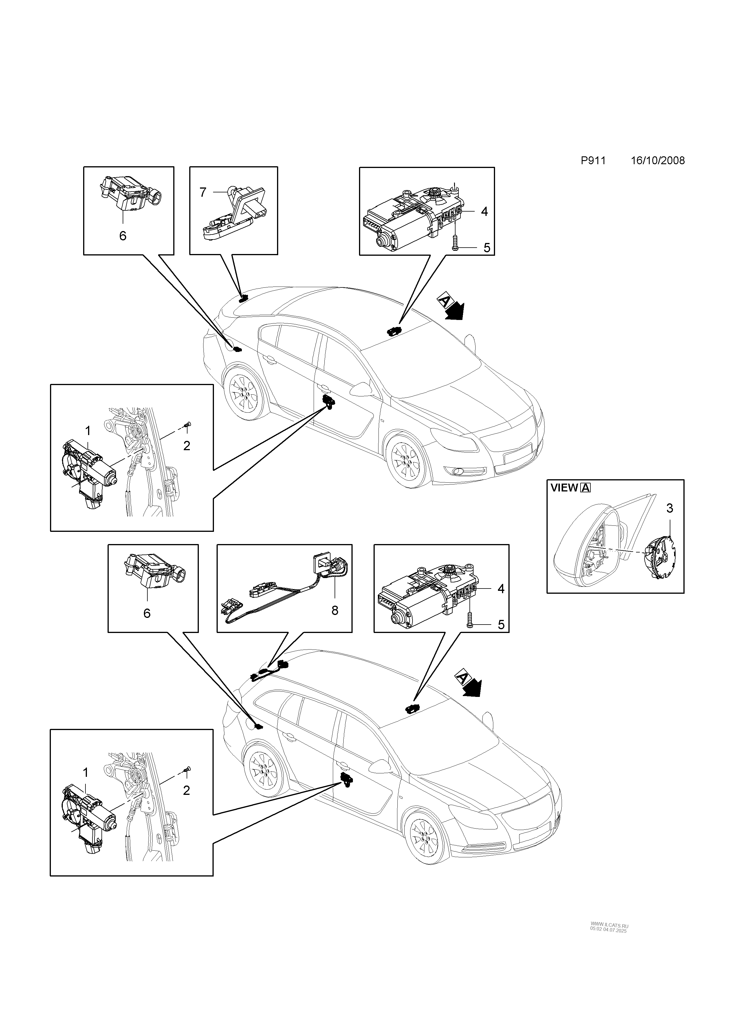 Innenraumbeleuchtung Opel Insignia