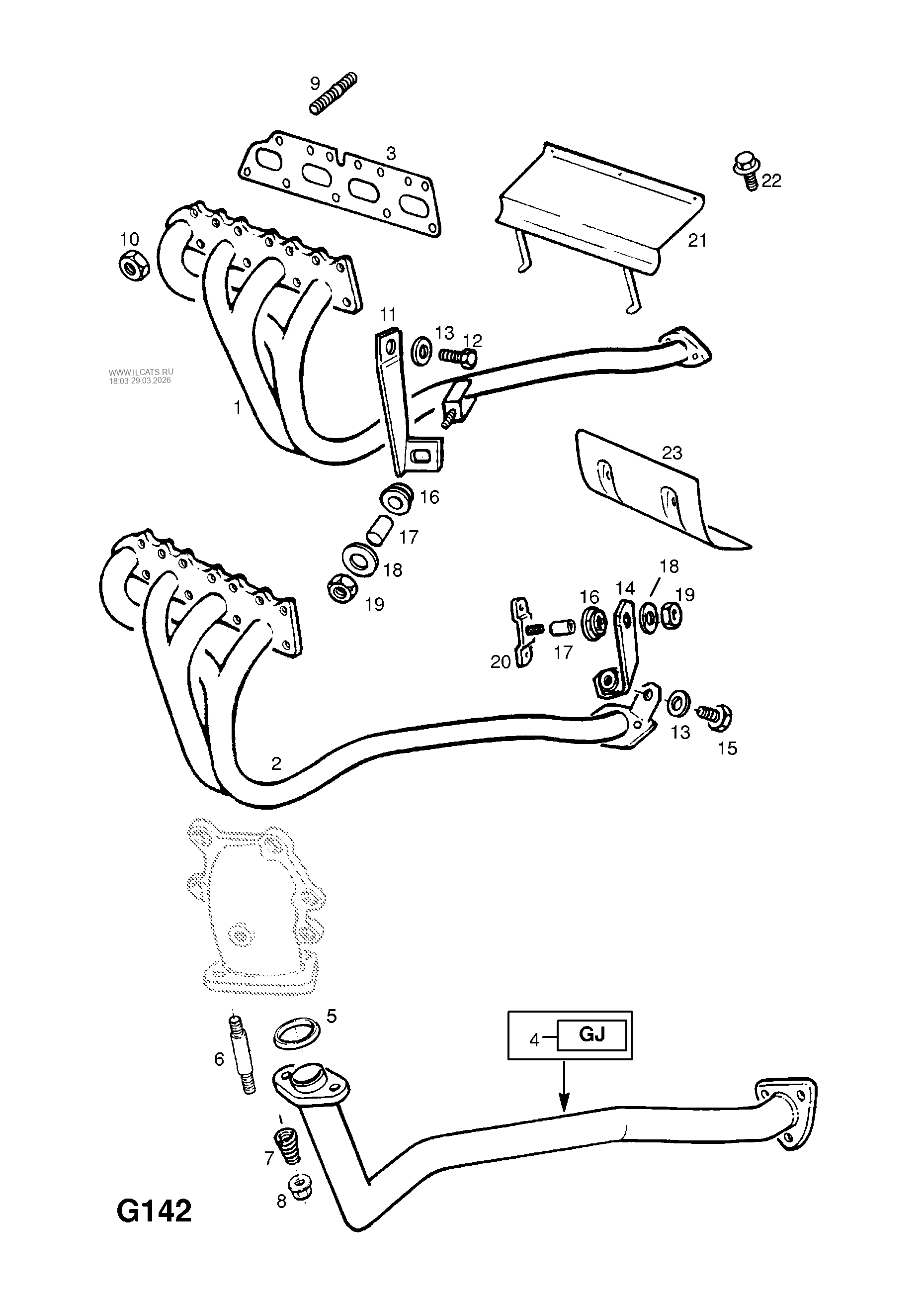 ТРУБКИ ИНЖЕКТОРА OPEL VECTRA-A