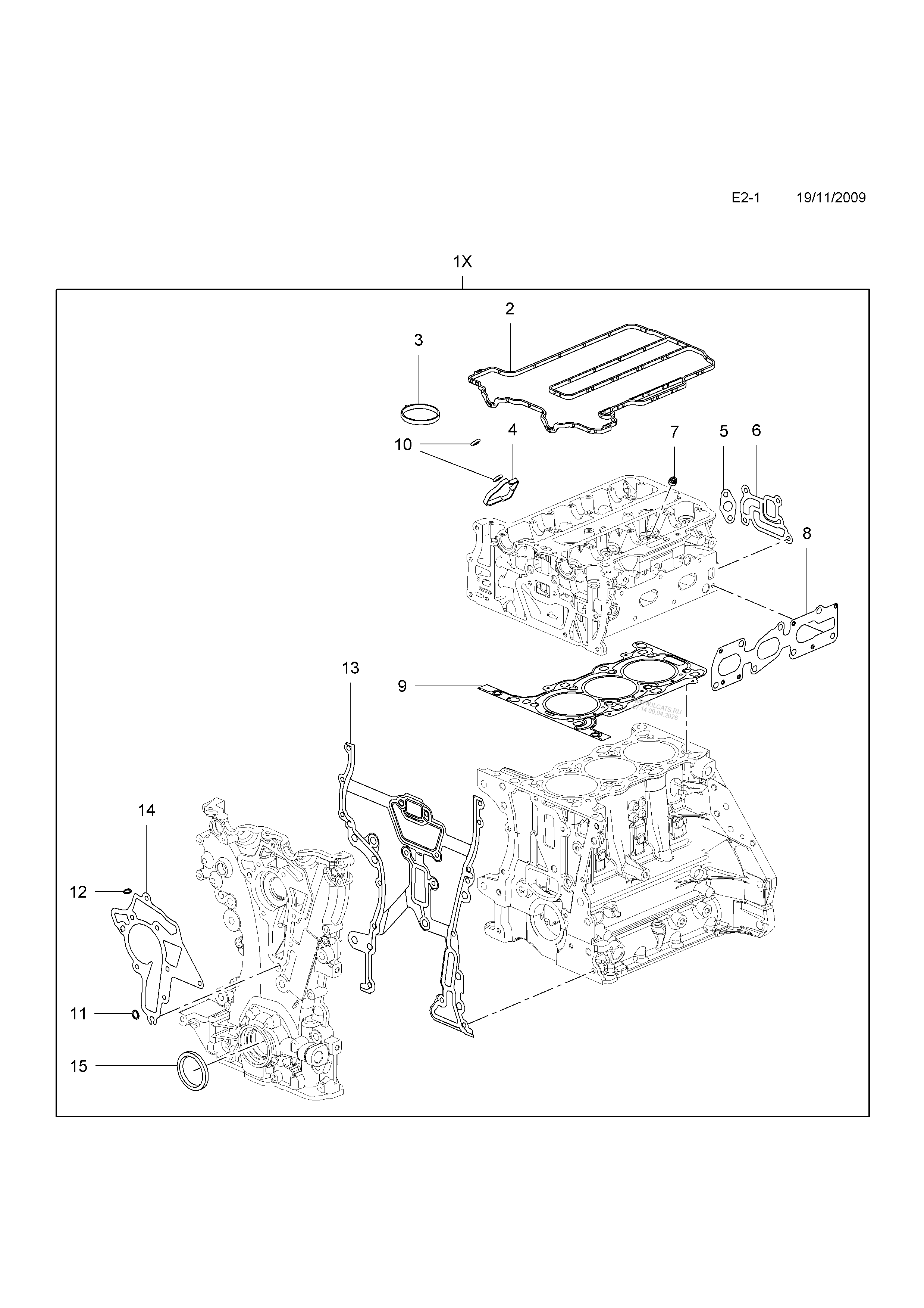 ВАКУУМНЫЙ ТРУБОПРОВОД СЕРВОБЛОКА ТОРМОЗА OPEL CORSA-D