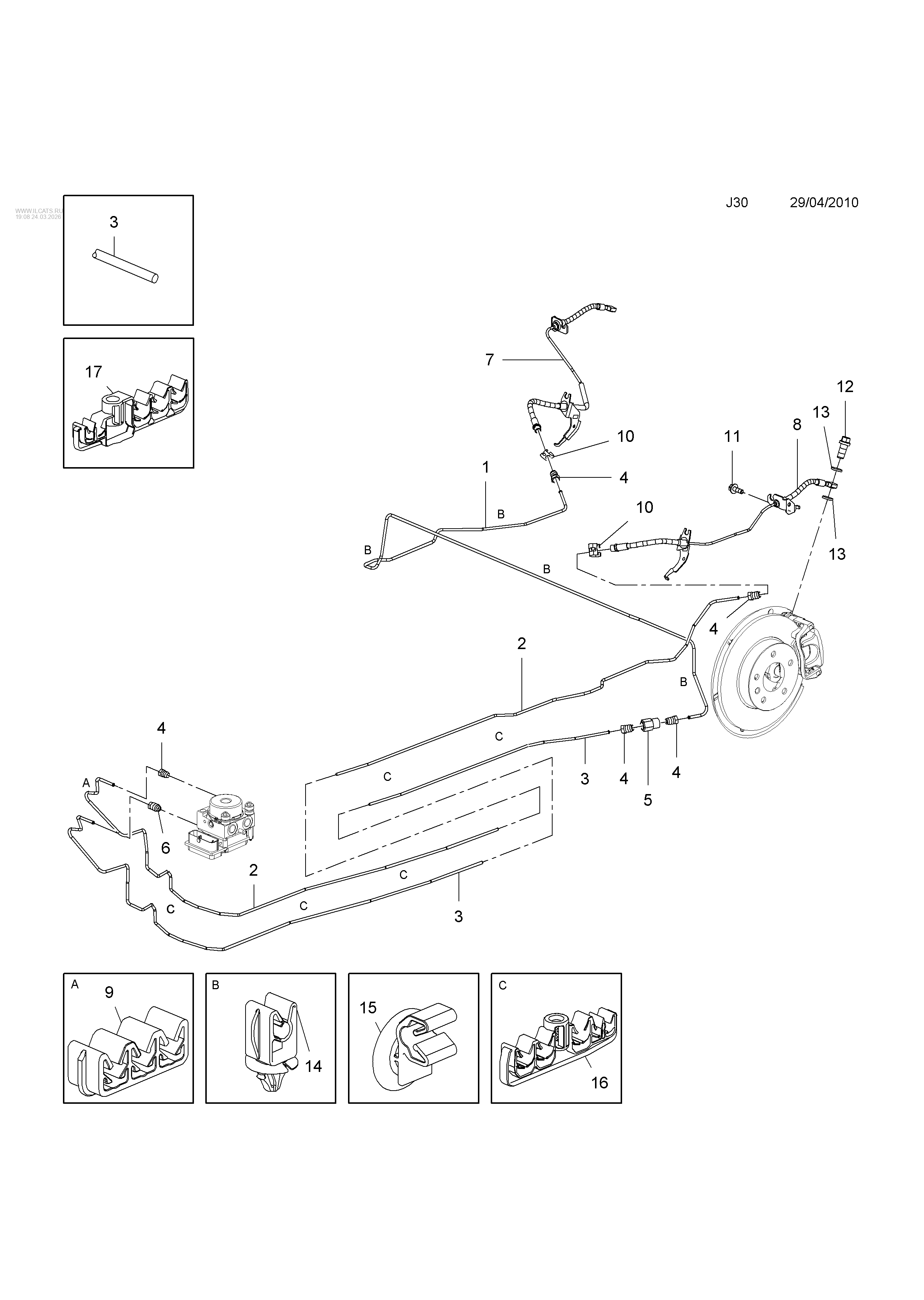 ШКИВ КОЛЕНВАЛА OPEL MERIVA-B