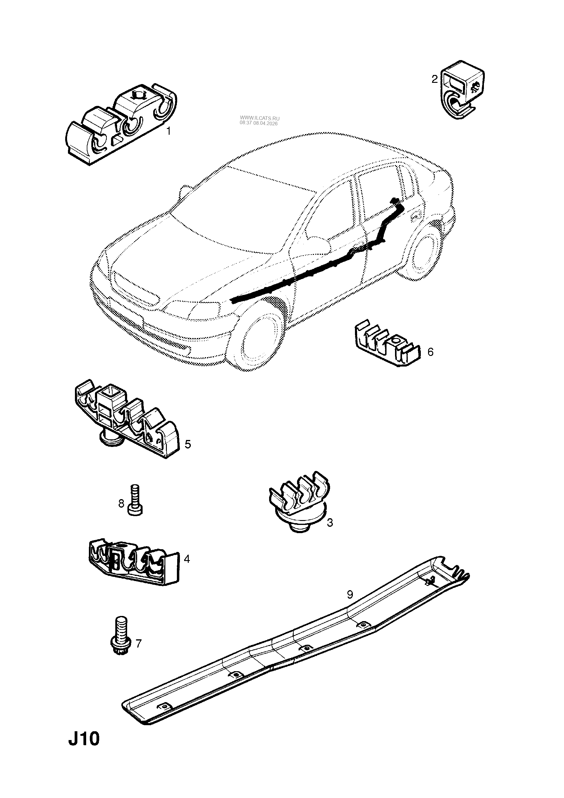 ВЕНТИЛЯЦИЯ КАРТЕРА OPEL ASTRA-G + ZAFIRA-A