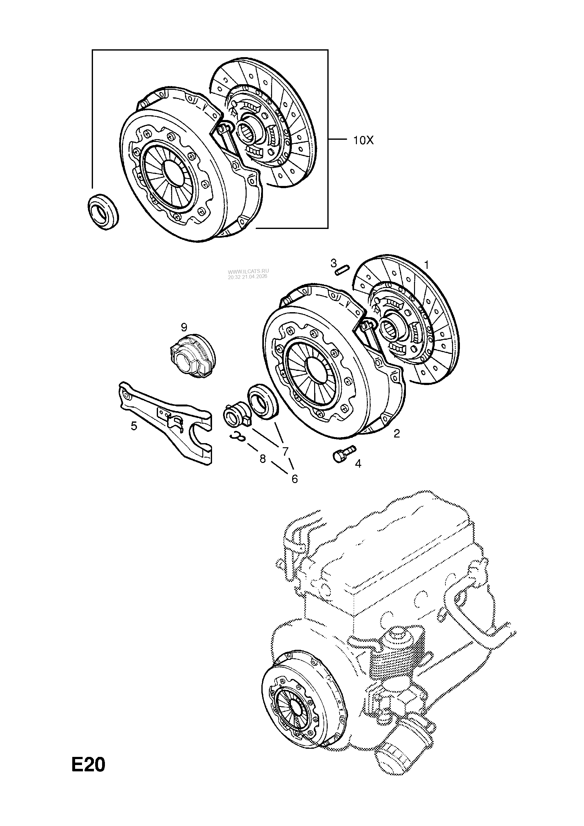 СЕРВОБЛОК ТОРМОЗА OPEL CAMPO