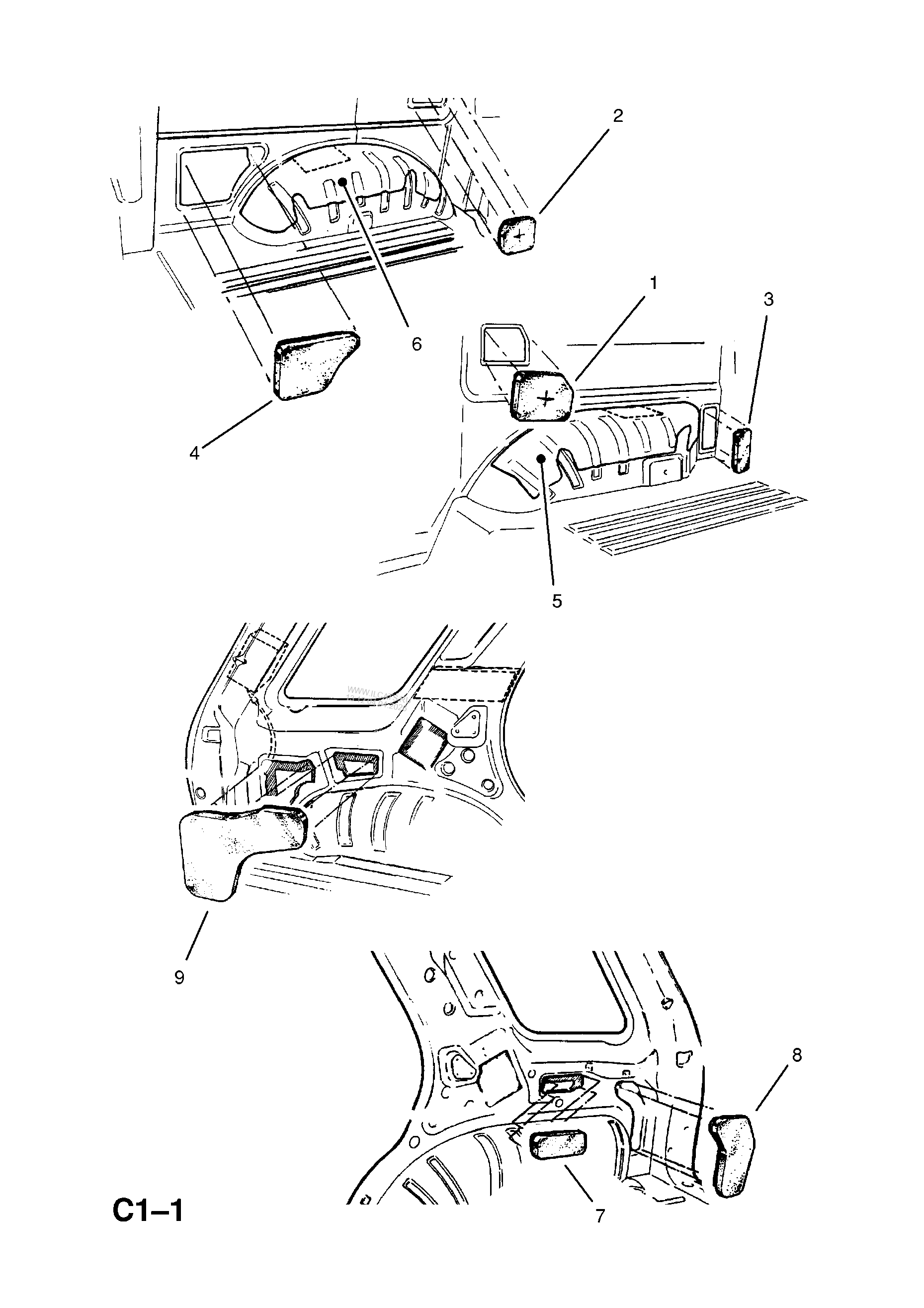 ГЕНЕРАТОР (ПРОДОЛЖ.) OPEL FRONTERA-A