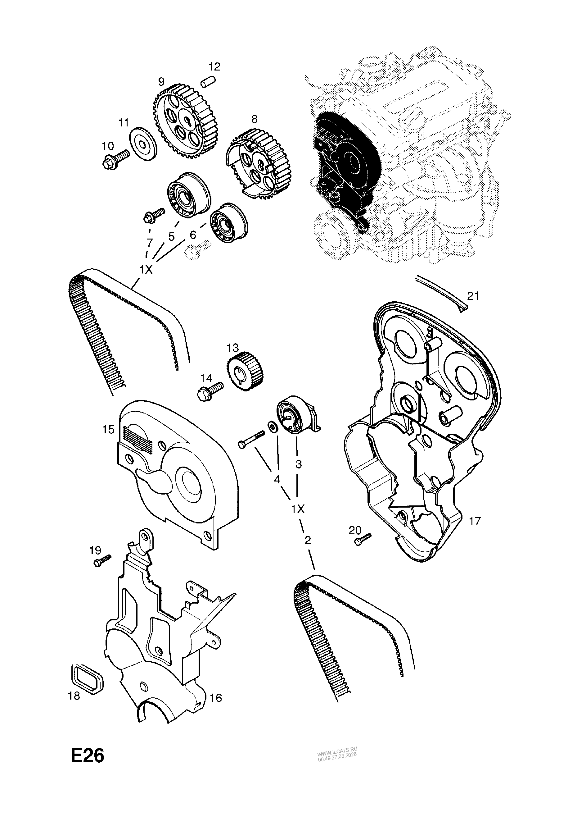 ВАКУУМНЫЙ ТРУБОПРОВОД СЕРВОБЛОКА ТОРМОЗА OPEL VECTRA-C