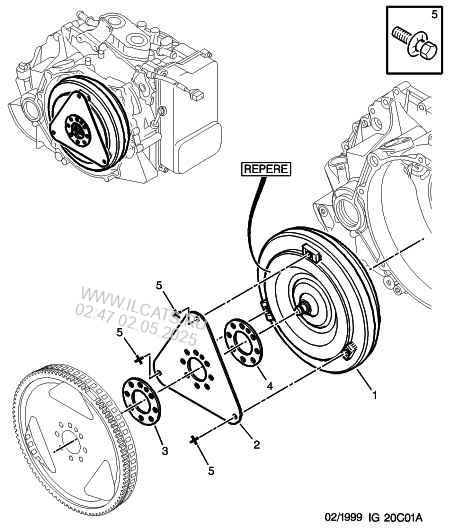 Clutch Converter Peugeot 406 Restyling 5 Door Estate 2 2 Hdi 136