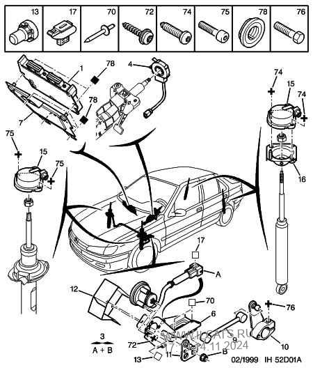 Datchik Bloka Upravl Regulir Podveski Peugeot 406 Posle Restajliinga 5 Dvernyj Universal 1 8 I 8v 103