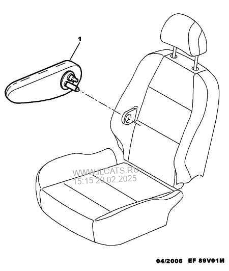 Seat Central Armrest Peugeot 307 Restyling Firm 3 Door Saloon 1 6 Hdi 110