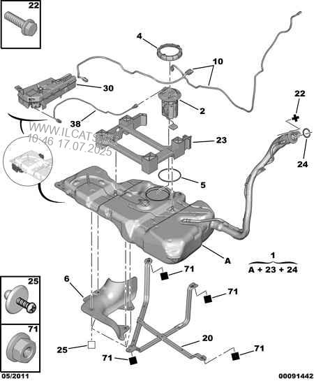 fuel-tank-fuel-gauge-peugeot-partner-tepee-b9-m1-n1-mixed-body-types