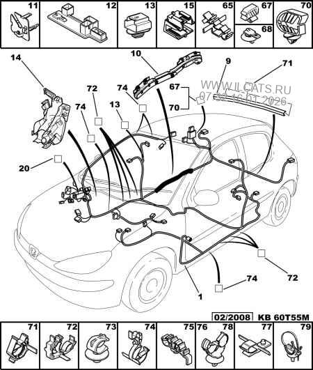 Peugeot Wiring Harnes - Wiring Diagrams
