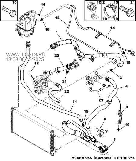 Система охлаждения пежо боксер 3 евро 5. Система охлаждения peugeot boxer 3. Система охлаждения ситроен джампер 2. Система охлаждения ситроен с5 х7 1. Пежо боксер 3 2.