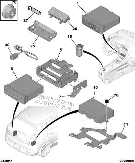 Autoradio Antiparasitage Peugeot 3008 Cross Over 5 Portes 1 6 Hdi 110 Fap Dv6ted4