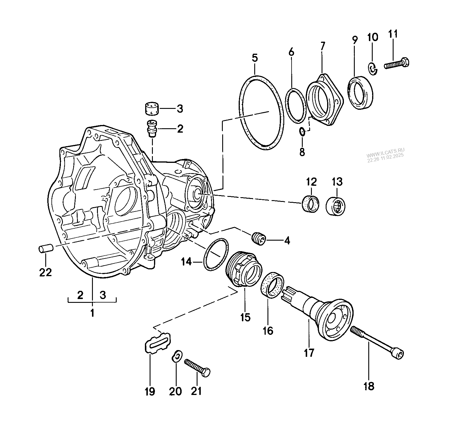 replacement-transmission-axle-drive-housing-for-automatic