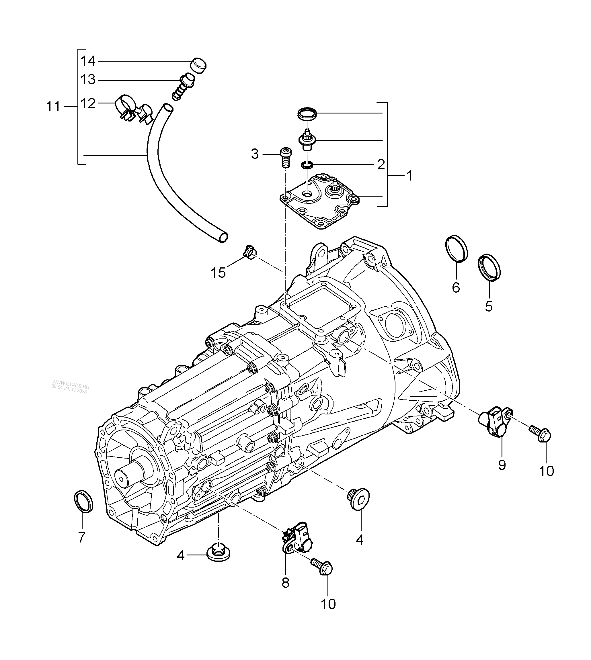 Replacement Transmission Manual Gearbox Individual Parts D Mj 2004