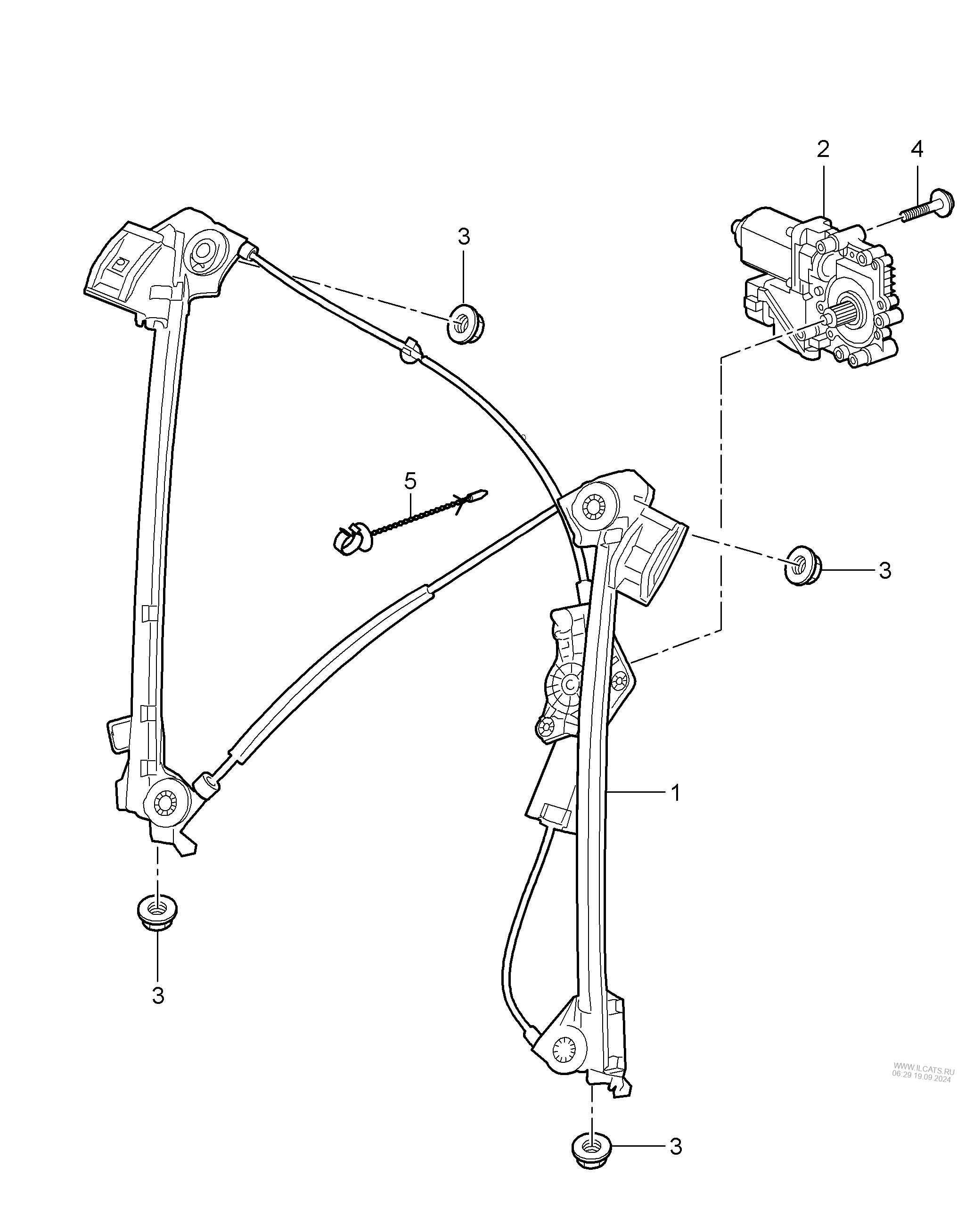 Стеклоподъемник порше