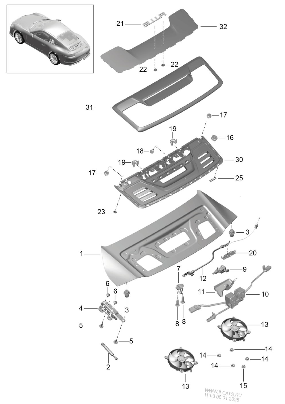 Cover PORSCHE 991 R / GT3 / GT3