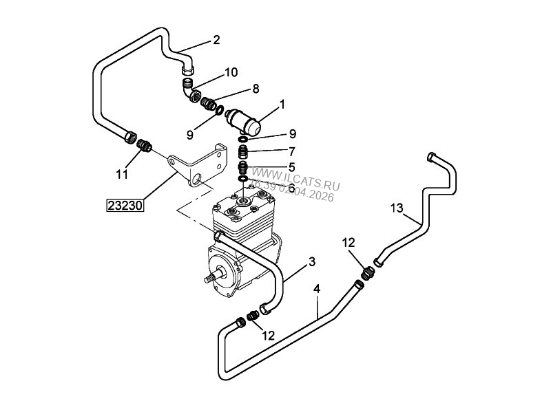 Рено магнум схема тормозной системы - фото
