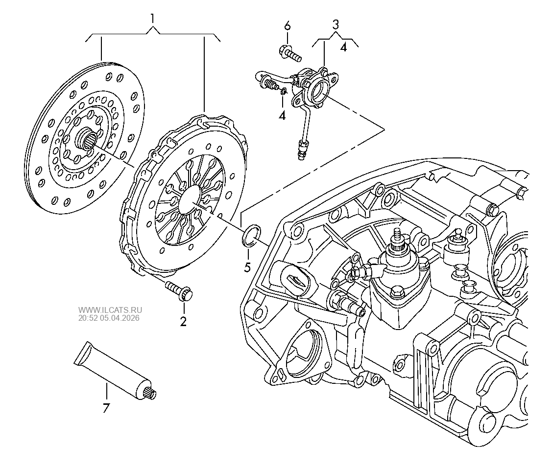Панель пола SEAT ALTEA