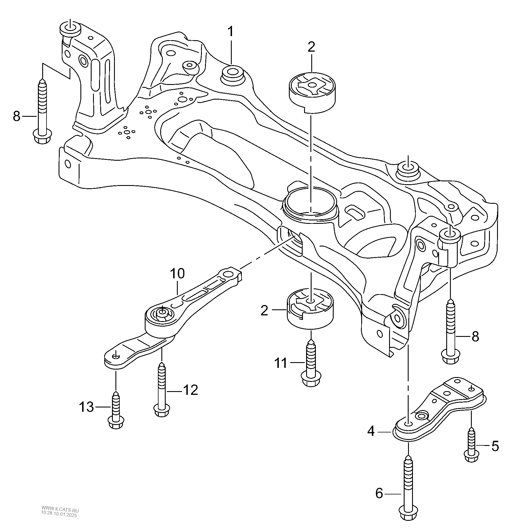 assembly carrier SEAT ATECA