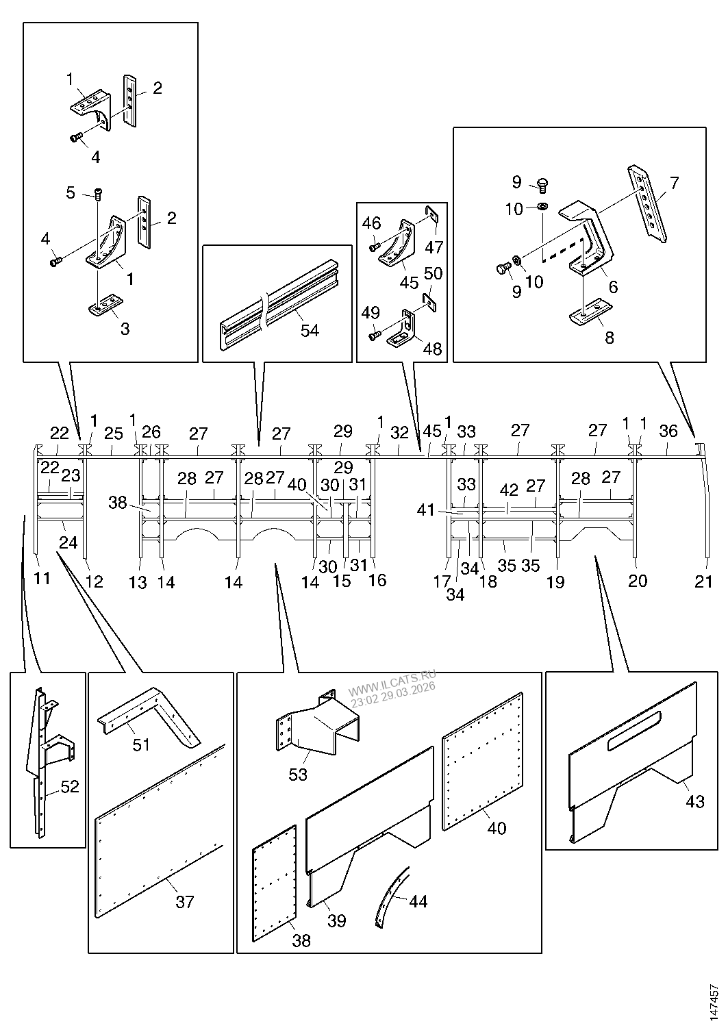 Топливный бак SKANIA F, K, N SERIE BUSS