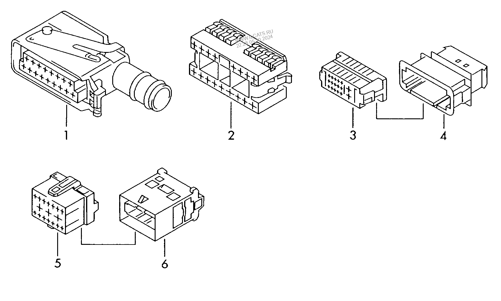 See parts. 1j0 972 999 распиновка.