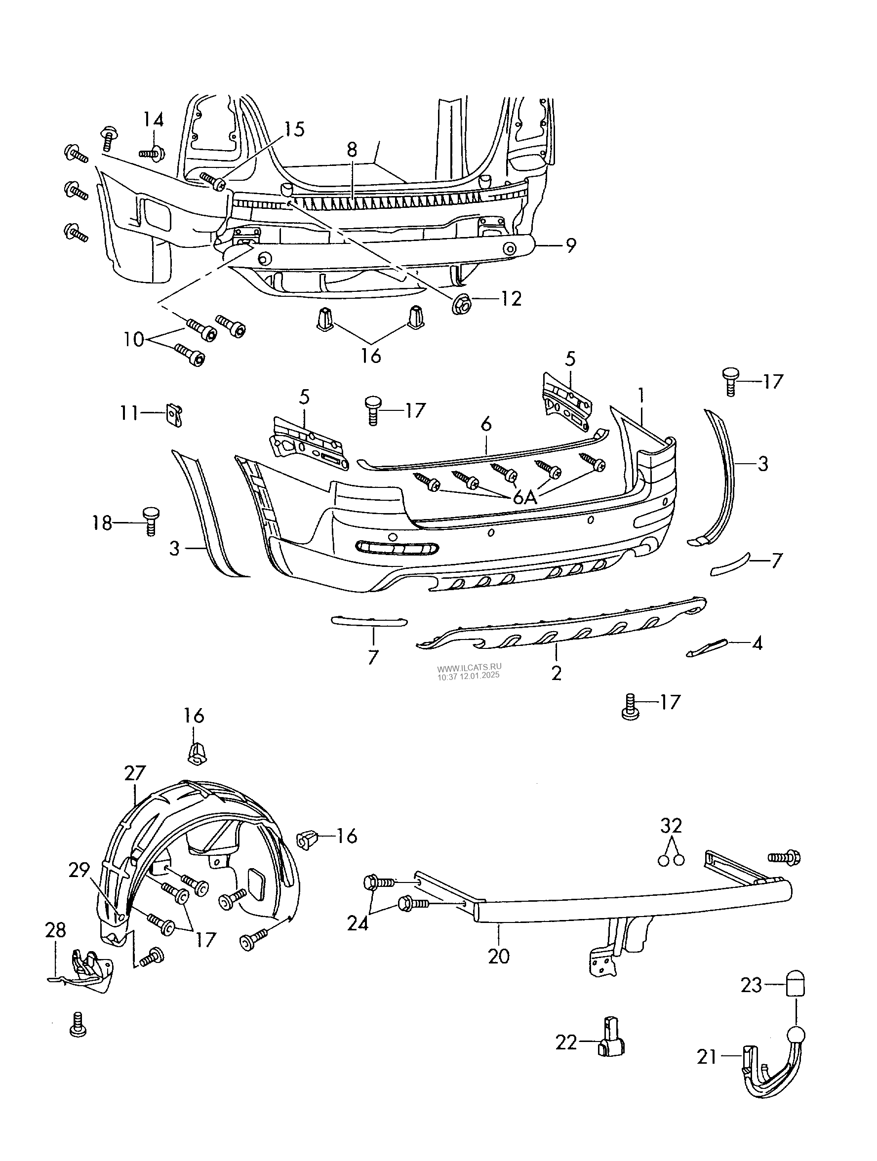 bumper SKODA OCTAVIA