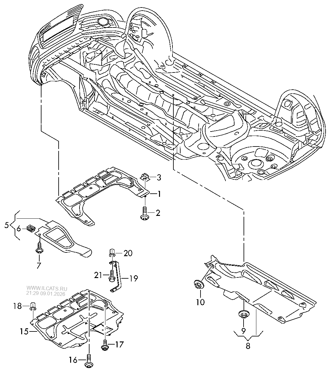 noise insulation SKODA RAPID