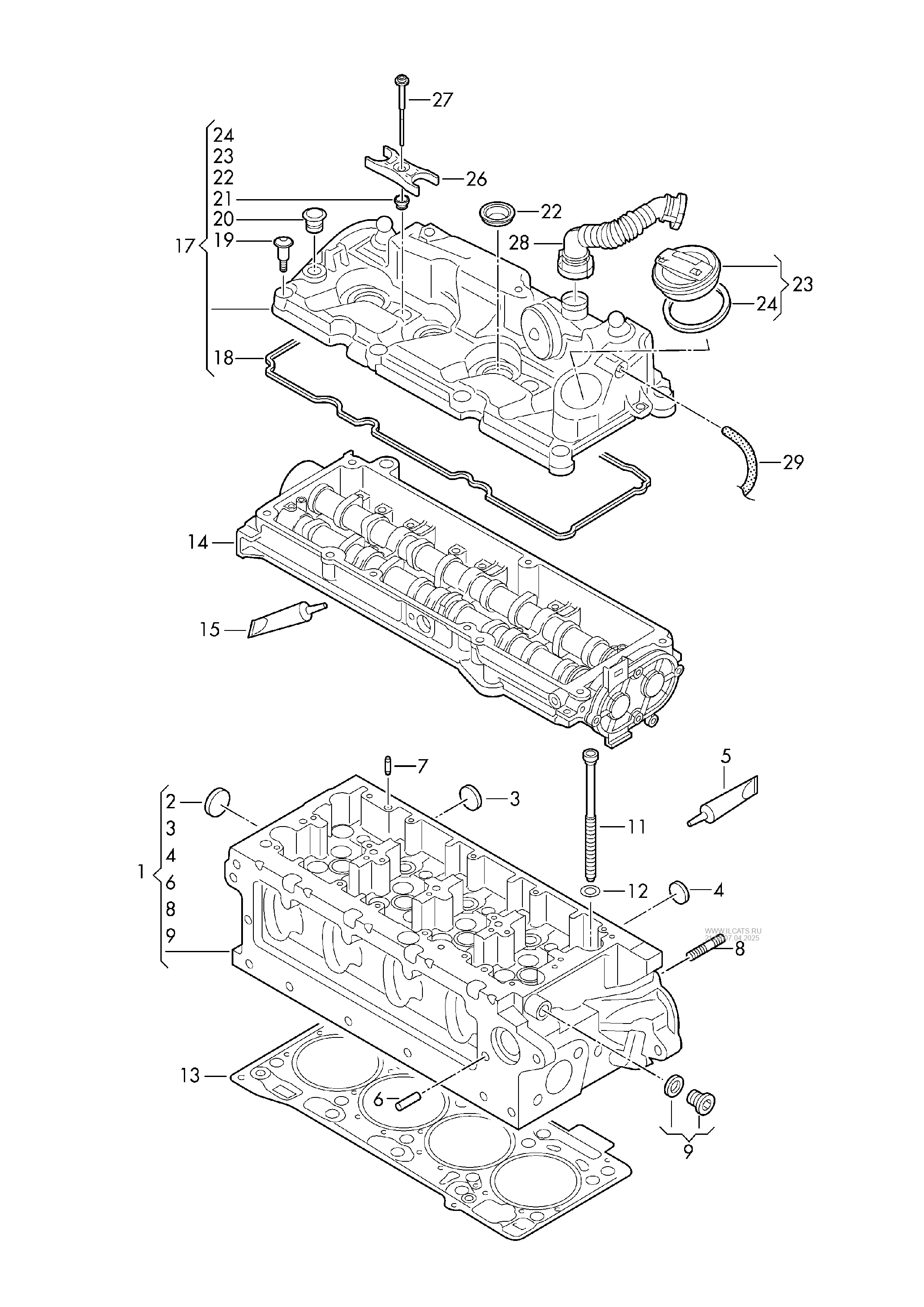 cylinder-head-cylinder-head-cover-skoda-kodiaq