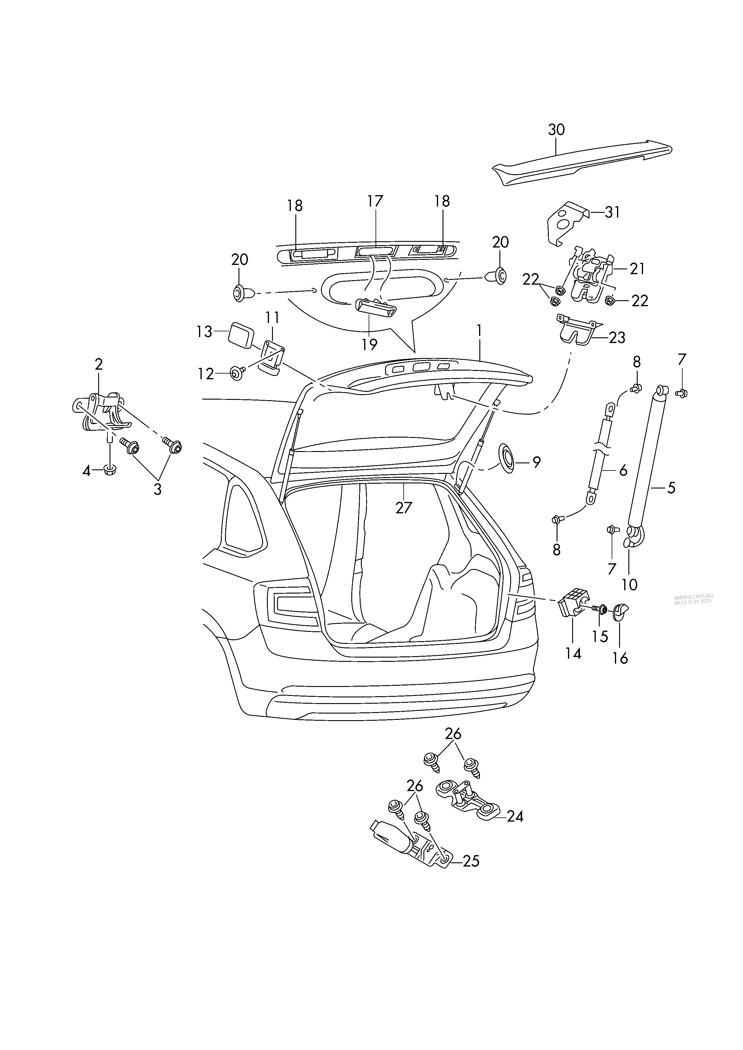 Skoda catalog parts