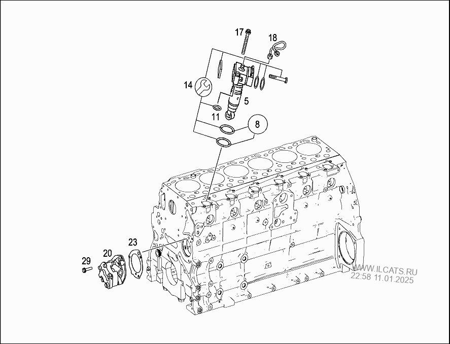 ТНВД ЦИЛИНДРА SMART OM 926 LA&(926960)