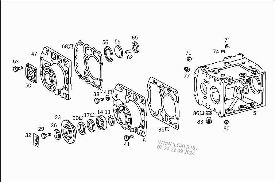 Transmission case