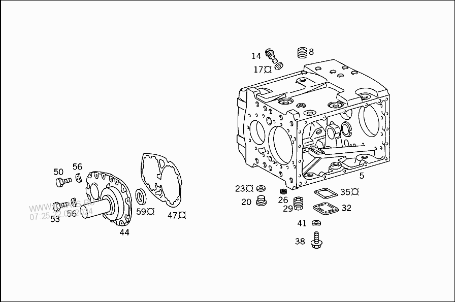 Transmission case