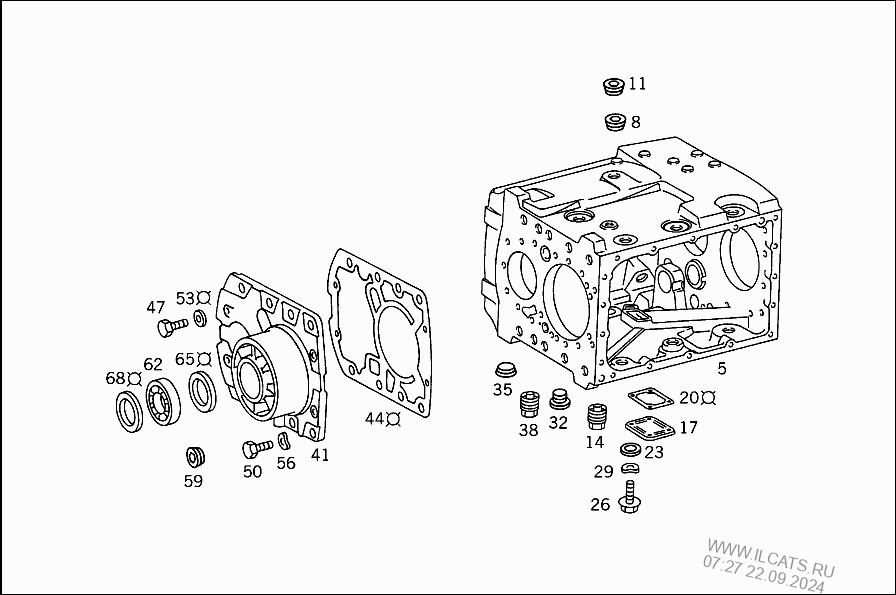 Transmission case