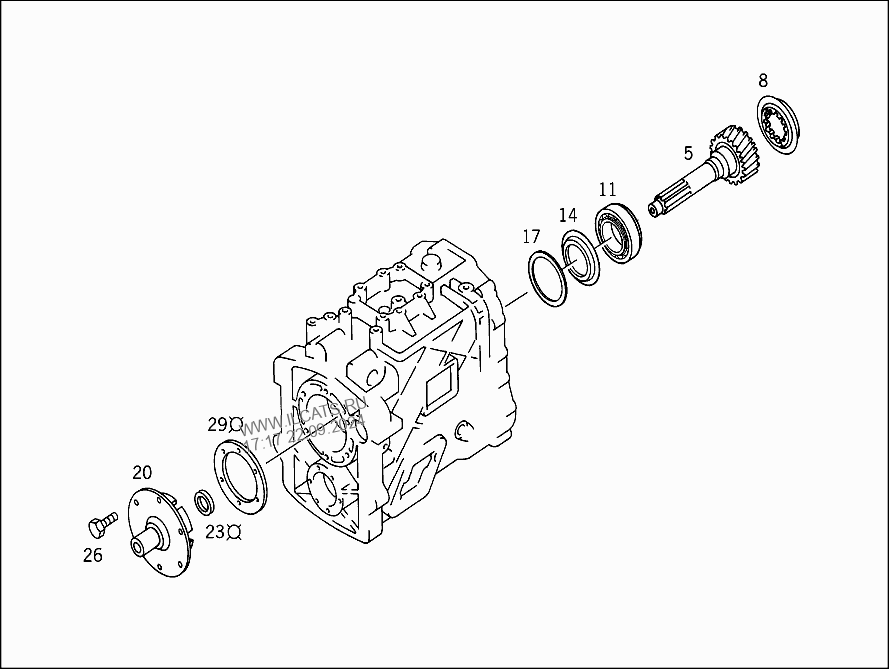 Transmission shafts. Transmission shaft Equinox 2020.