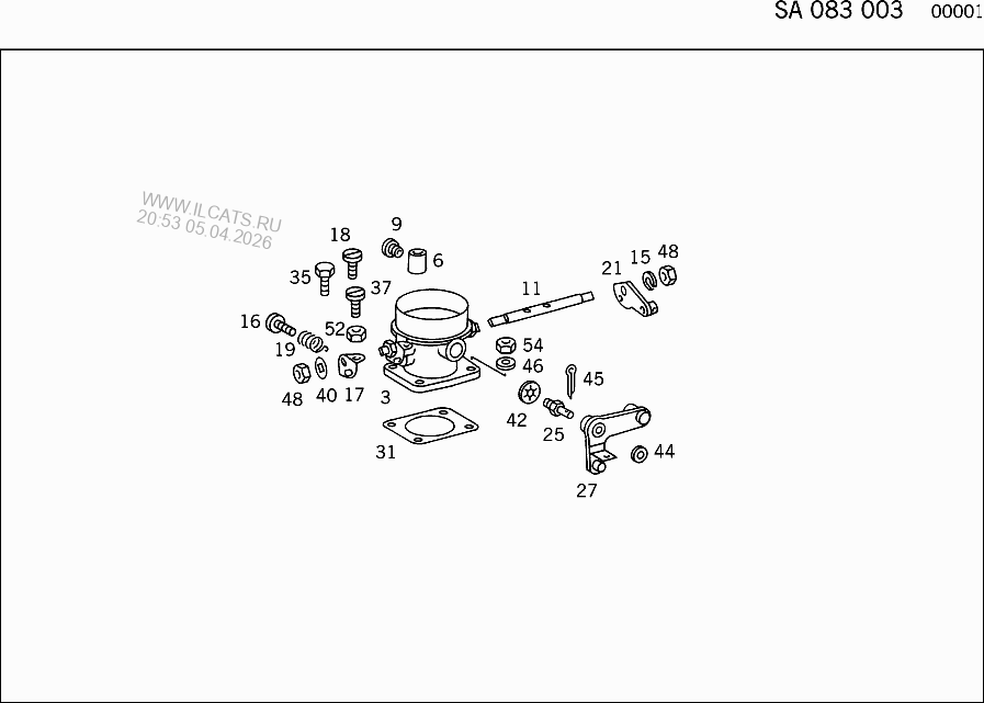 ДЕТАЛИ ДВИГ. ПРИ НАДДУВЕ SMART &(852305)