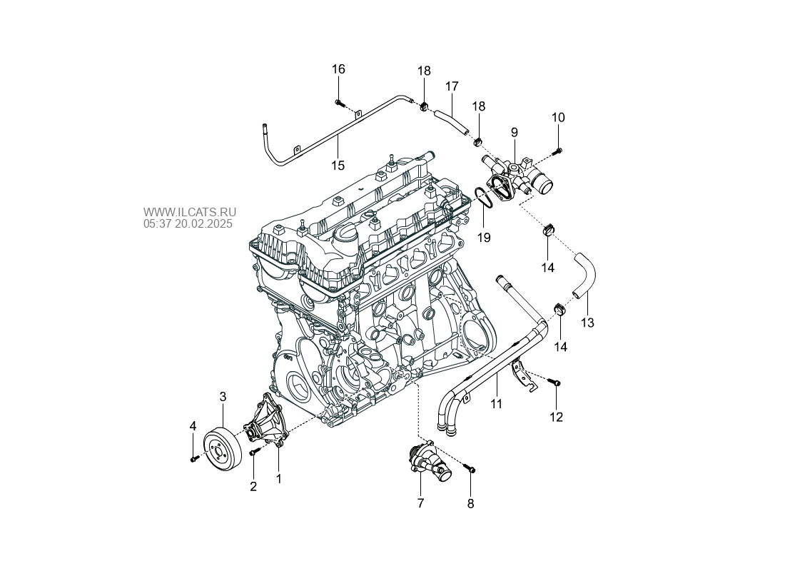 Sistema Ohlazhdeniya G20d Ssangyong Korando C C200 New Action